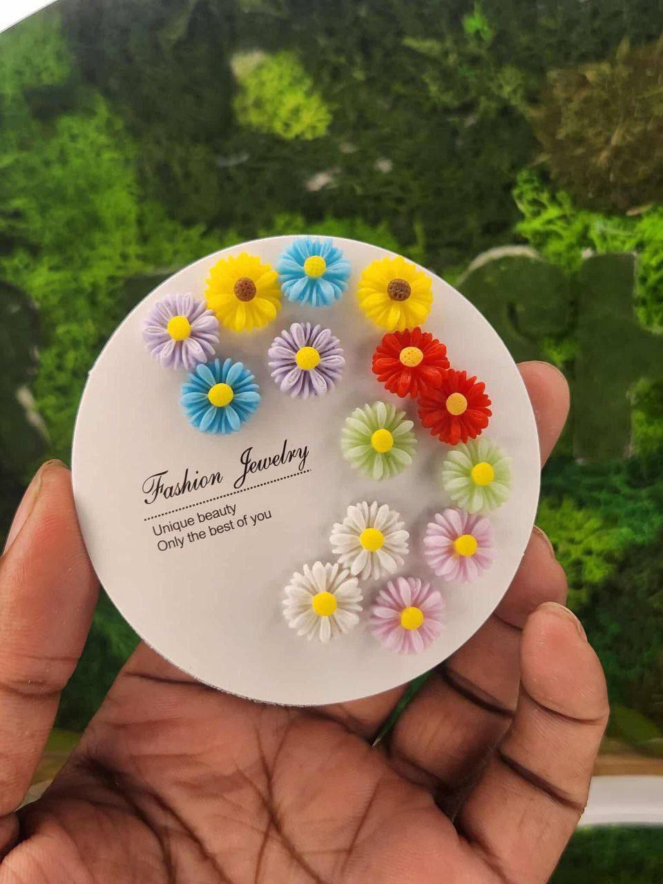 Beautiful 7-Pair Earrings Combo Set – One for Every Day!