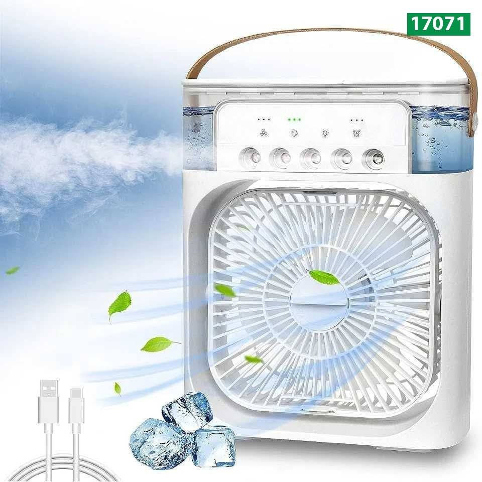 Premium Desktop Air Cooler Fan with Mist Humidifier - SMRS-17071/প্রিমিয়াম ডেস্কটপ এয়ার কুলার ফ্যান ও মিস্ট হিউমিডিফায়ার - SMRS-17071