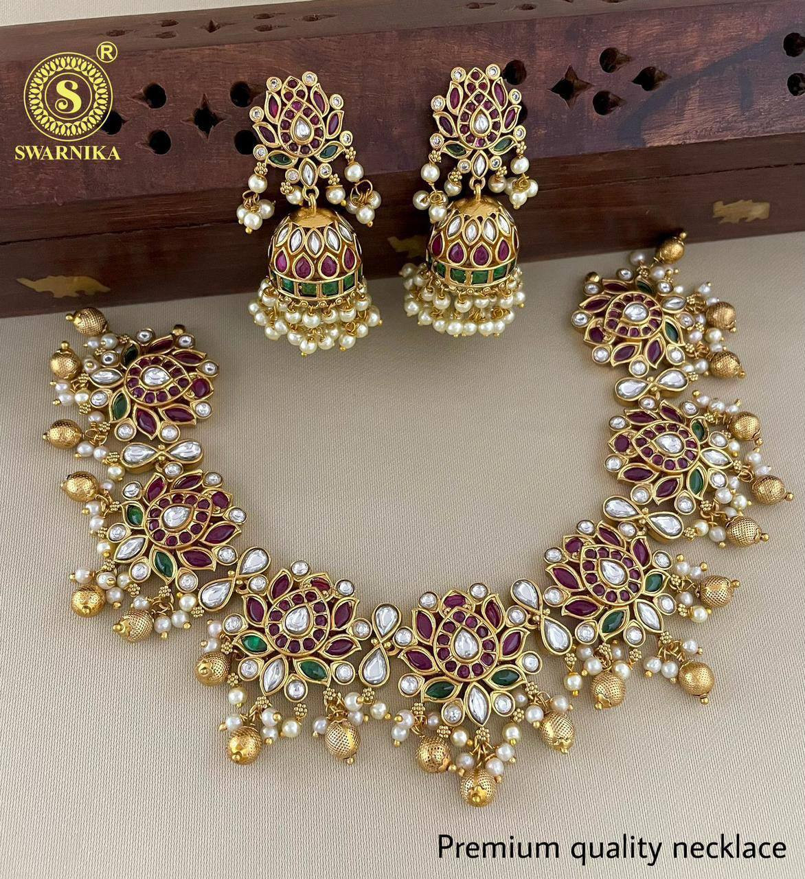 এক্সক্লুসিভ ঝুমকা নেকলেস কালেকশন.  Jhumka Nackless set.