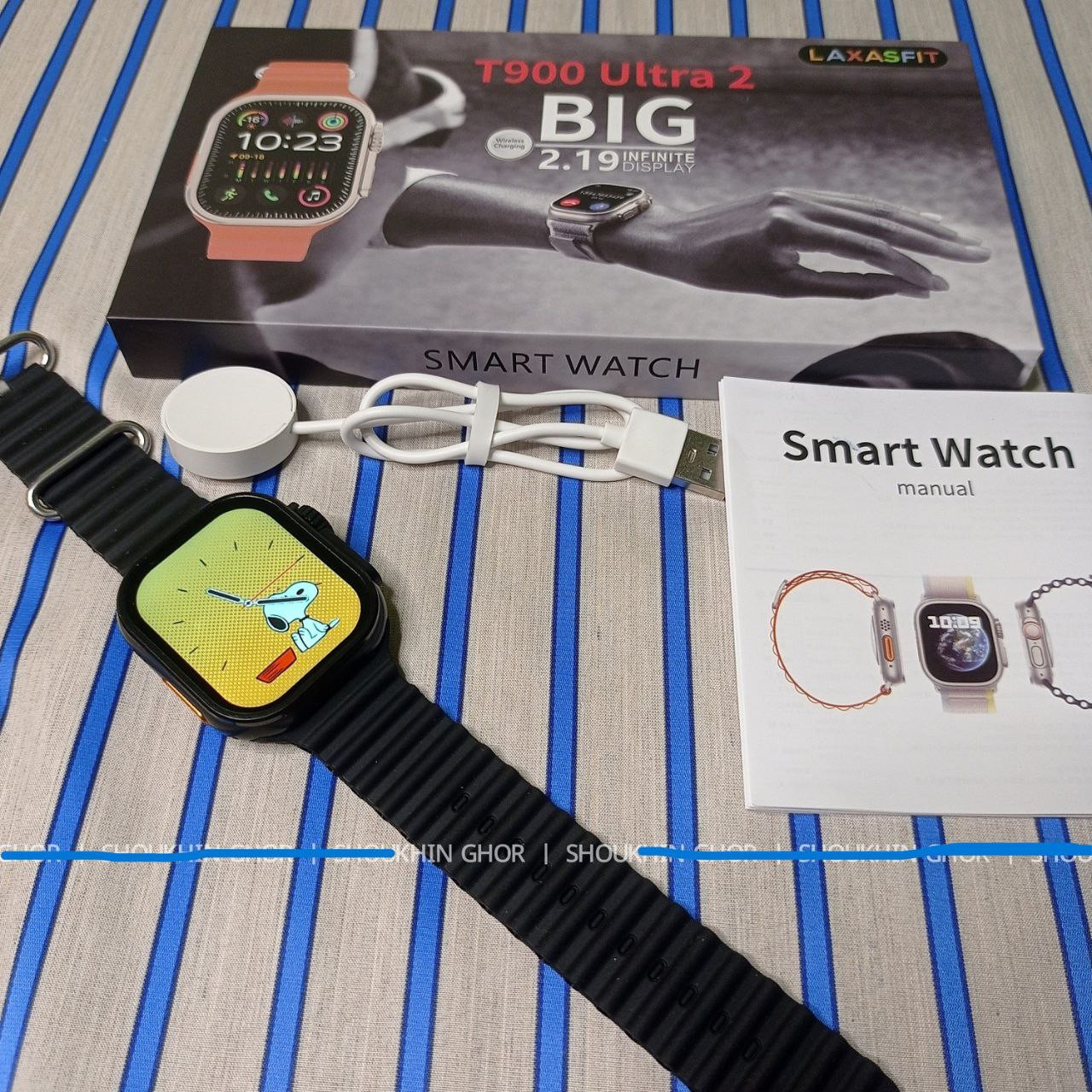 T900 Ultra 2 Smartwatch – বড় ডিসপ্লে আর প্রিমিয়াম লুক!