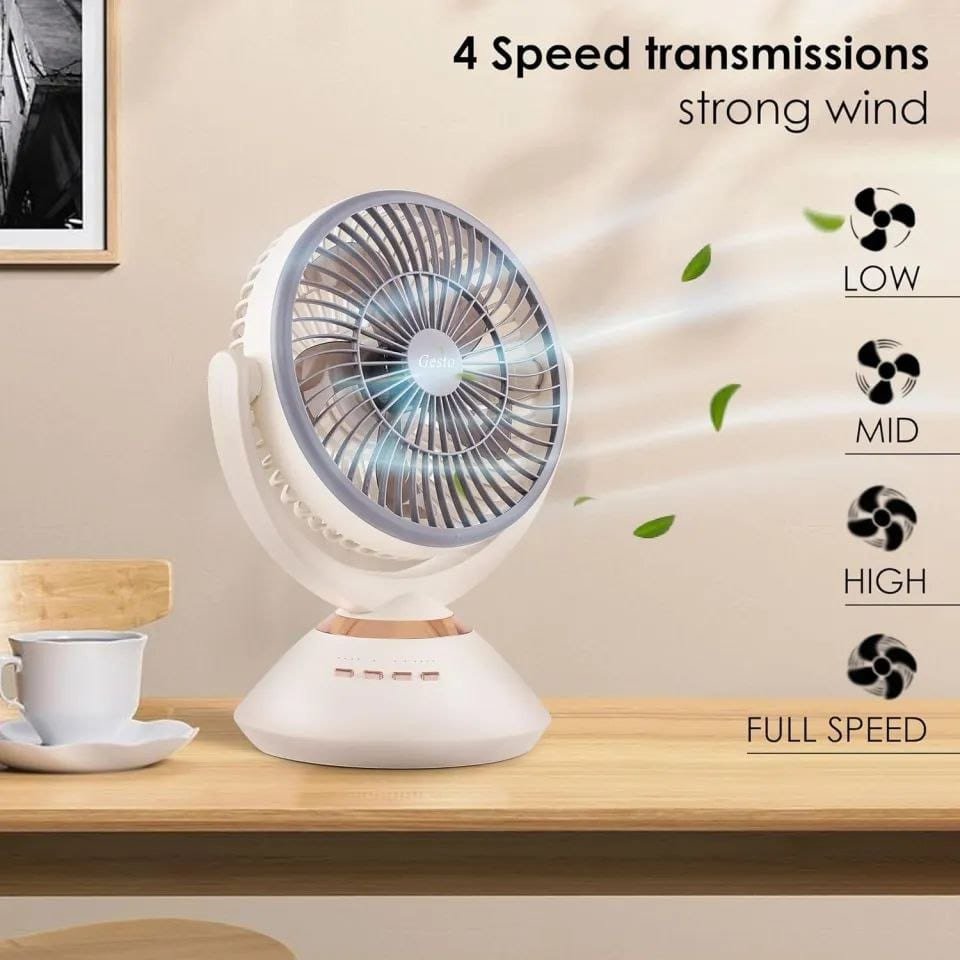 ​ Jy Super JY-2570 High Speed Rechargeable Table Fan!