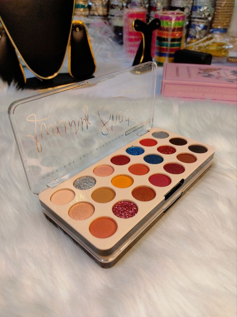 SEVENCOOL Luxury Shades Eyeshadow- 21 Different Shades of Colors Eyeshadow Palette